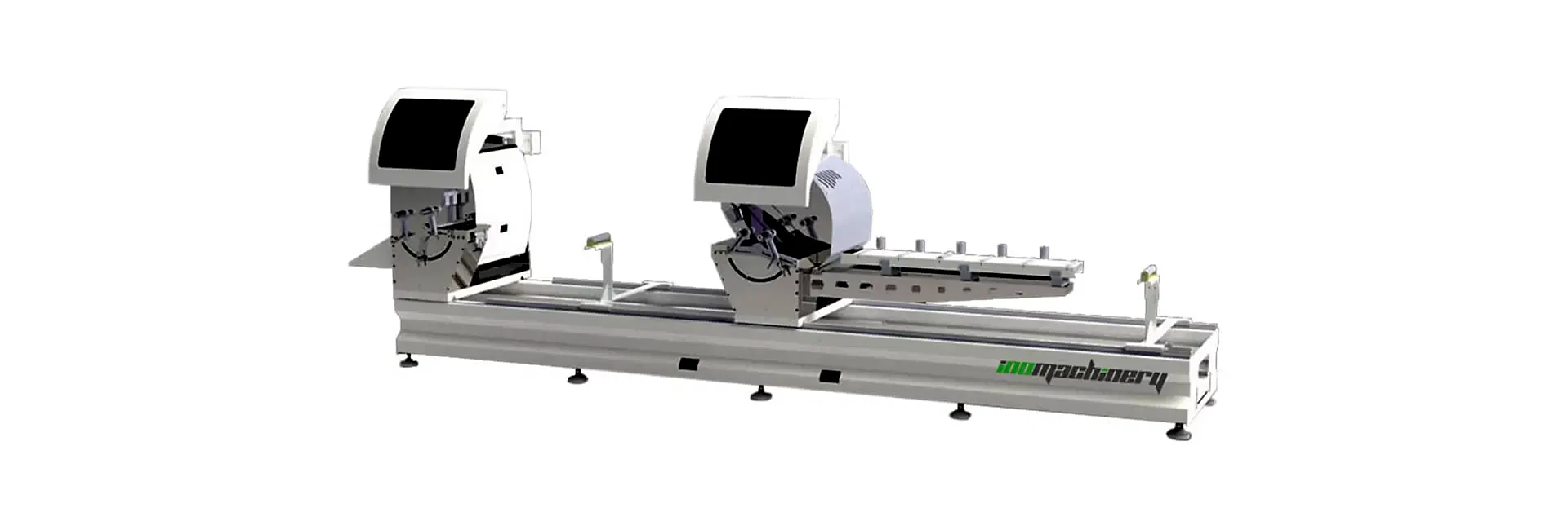 INO TESLA 41 Inside Outside Electronic Tilting Double Mitre Saw 4m