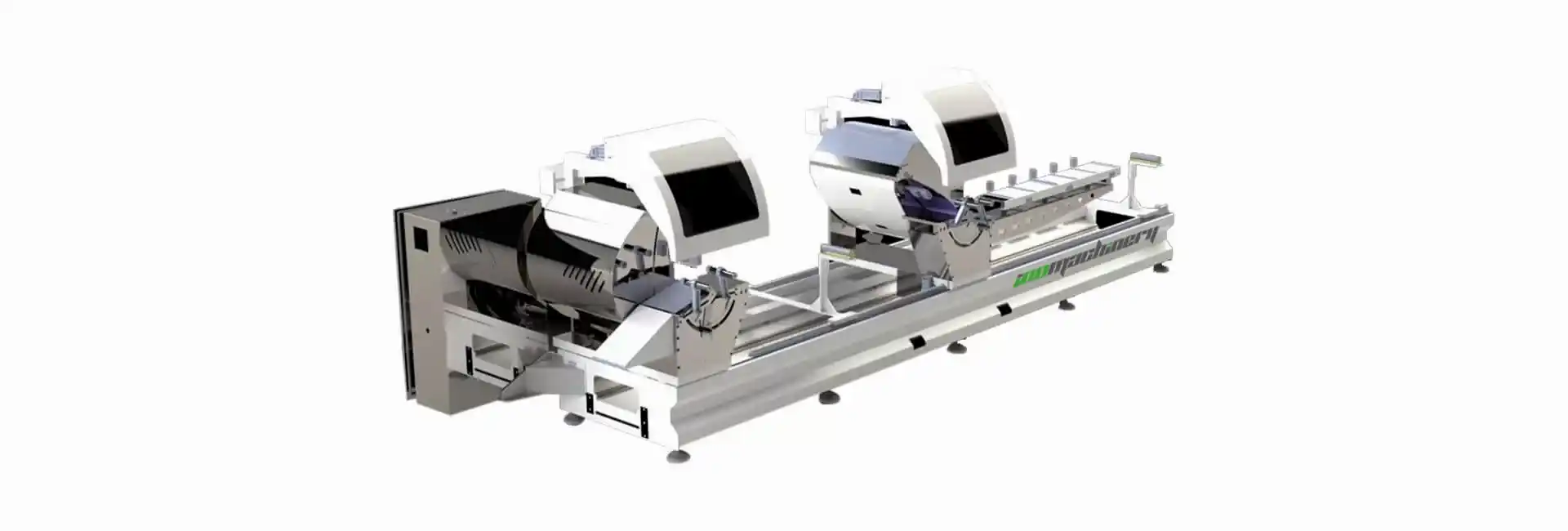 INO TESLA 41 Inside Outside Electronic Tilting Double Mitre Saw 4m