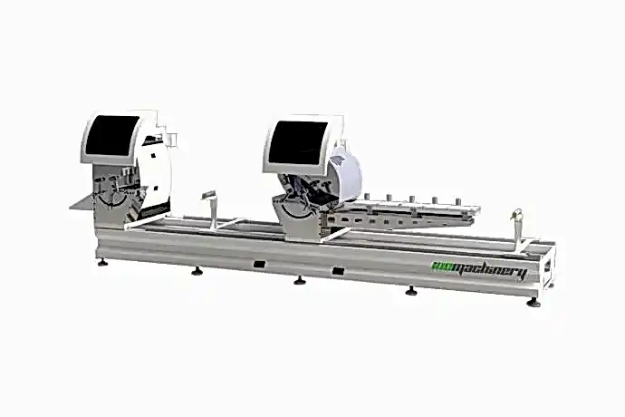 INO TESLA 41 Inside Outside Electronic Tilting Double Mitre Saw 4m