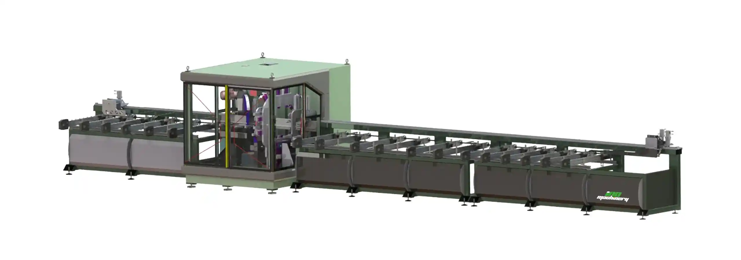 BARCELONA CNC PVC Profile Cutting and Machining Center