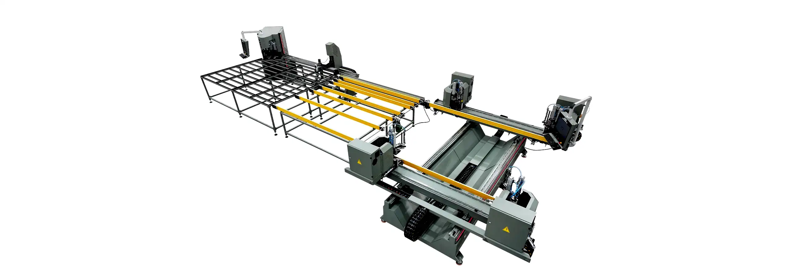 MILANO 4 Head PVC Welding and CNC Corner Cleaning Line