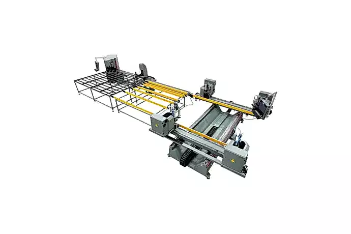 Ino MILANO – 4 Head PVC Welding and CNC Corner Cleaning Line