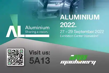 INO Machinery auf der Aluminium 2022 Messe Düsseldorf