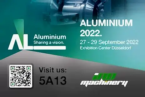 Maquinaria INO en la Feria de Aluminio 2022 de Düsseldorf