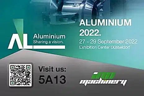 INO Machinery à la Foire Aluminium 2022 de Düsseldorf