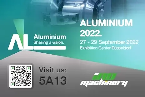 INO Μηχανήματα στο Αλουμίνιο 2022 Fair Düsseldorf