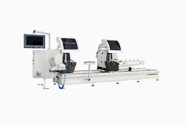 INO TESLA 40 Μέσα Έξω Πνευματικό Ανάκλιση Διπλό Miter Saw 4m